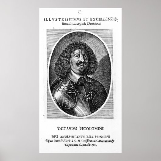 Prince Octavio Piccolomini Poster (Voorkant)