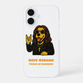 Prince of Barkness Funny Rock  Dog Phone Case iPhone 16 Hoesje