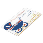 Prince of Cambridge Royal Baby Flat Magnet Magneet (Linkerzijde)
