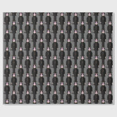 Prince of Darkness – Rock Legend Pattern Wrapping  Cadeaupapier (Vlak)