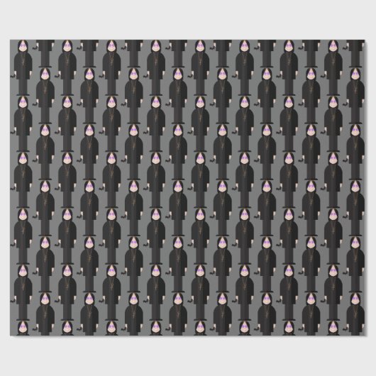 Prince of Darkness – Rock Legend Pattern Wrapping  Cadeaupapier (Vlak)