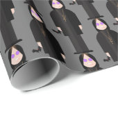 Prince of Darkness – Rock Legend Pattern Wrapping  Cadeaupapier (Rol Hoek)