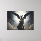 Prince of Hell Lucifer Canvas Afdruk (Voorkant)