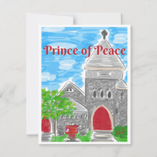 Prince of Peace Bedankkaart