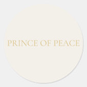Prince of Peace Sticker #2 (Voorkant)