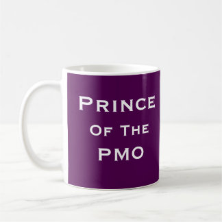 Prince of PMO Man Project Manager Funny Nickname Koffiemok