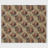 Prince of Pranks - Gothic Floral Bandana Cadeaupapier (Vlak)