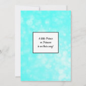 Prince of Princess Baby shower Kaart (Achterkant)