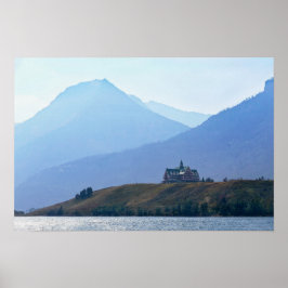 Prince of Wales Hotel Waterton Lakes Nationaal Par Poster
