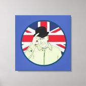Prince Philip Duke of Edinburgh Canvas Afdruk (Voorkant)