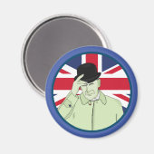 Prince Philip Duke of Edinburgh Magneet (Voorkant / Achterkant)