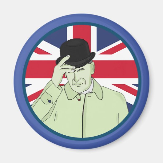 Prince Philip Duke of Edinburgh Magneet (Voorkant)