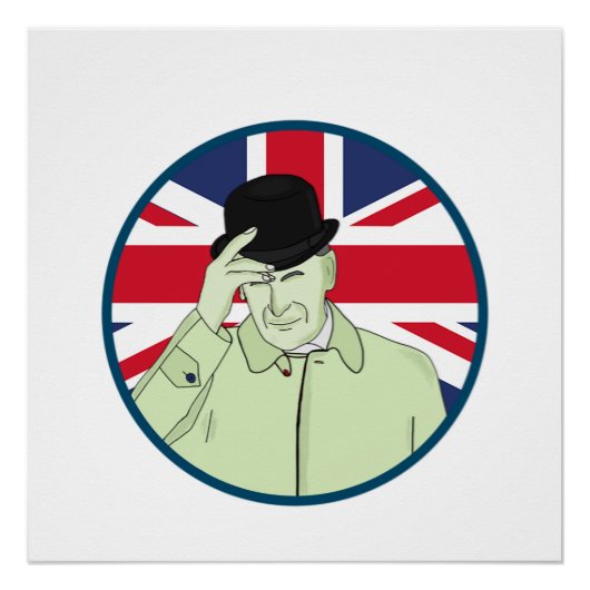 Prince Philip Duke of Edinburgh Perfect Poster (Voorkant)