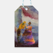 Prince Princess Art Custom Gift Label Cadeaulabel (Achterkant)