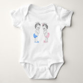 Prince Princess Baby Romper (Voorkant)