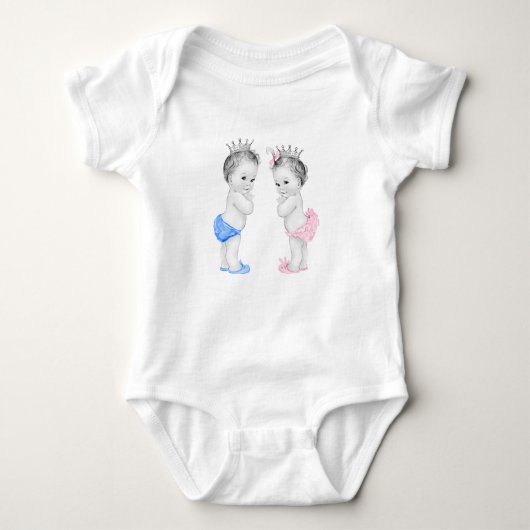 Prince Princess Baby Romper (Voorkant)