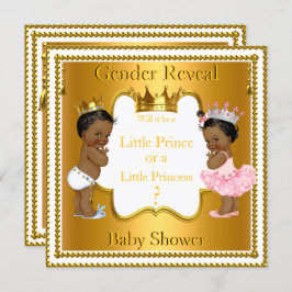 Prince Princess Gender onthulling Baby shower Etni Kaart