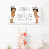 Prince Princess Gender Reveal Baby shower Spandoek (Insitu)