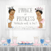 Prince Princess Gender Reveal Baby shower Spandoek