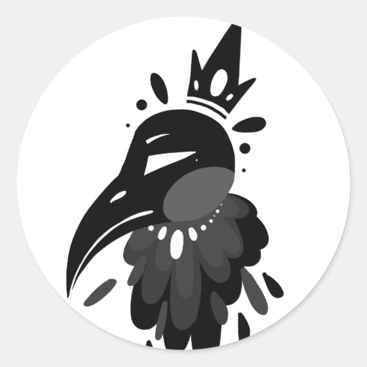 Prince Raven Stickers (Voorkant)