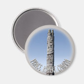 Prince Rupert Magnet Persoonlijke BC Souvenirs (Voorkant / Achterkant)