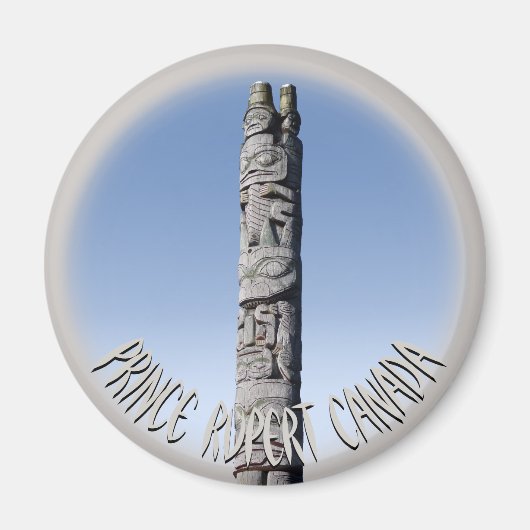 Prince Rupert Magnet Persoonlijke BC Souvenirs (Voorkant)