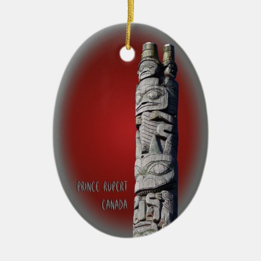 Prince Rupert Ornament Persoonlijke BC Souvenirs (Voorkant)
