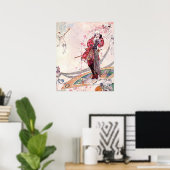 Prince Souci over de Fan door Kay Nielsen Poster (Thuiskantoor)