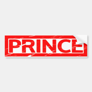 Prince Stamp Bumpersticker
