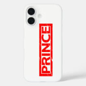 Prince Stamp Case-Mate iPhone Case (Achterkant)