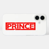 Prince Stamp Case-Mate iPhone Case (Achterkant (horizontaal))