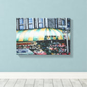 Prince Street Corner, New York City Canvas Afdruk (Insitu (Houten vloer))