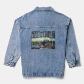 Prince Street Corner, NYC Denim Jacket (Achterkant)