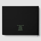 Prince Street Corner, NYC Gastenboek (Achterkant)