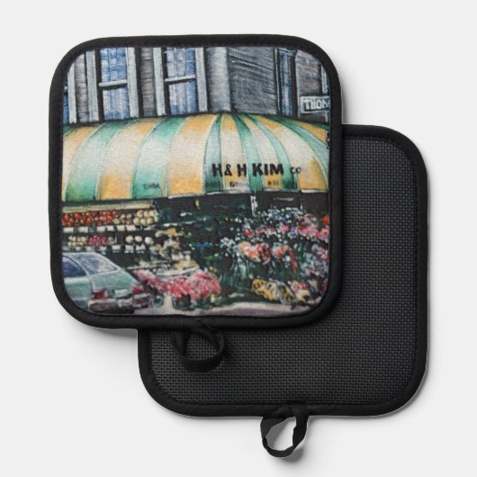 Prince Street Corner, NYC Pannenlap (Voorkant / Achterkant)