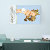Prince Teddy Beer Baby Shower Spandoek (Beurs)