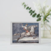 Prince Throting a Spear Briefkaart (Staand voorkant)