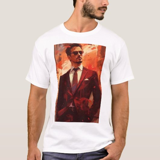 PRINCE Tony Stark T-shirt (Voorkant)