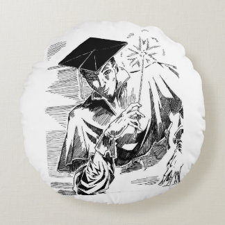 Prince Von Dread/Gaius the Grumpy Sheep Pillow Rond Kussen