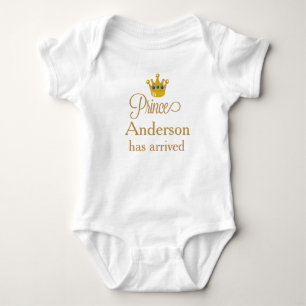 Prince (voor- of achternaam) is aangekomen romper