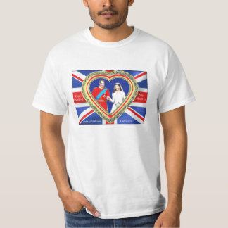 Prince William en Catherine Royal Wedding T-shirt