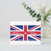 Prince William en Kate Briefkaart (Staand voorkant)