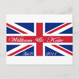 Prince William en Kate Briefkaart