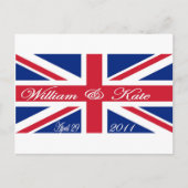 Prince William en Kate Briefkaart (Voorkant)