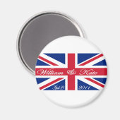 Prince William en Kate Magneet (Voorkant / Achterkant)