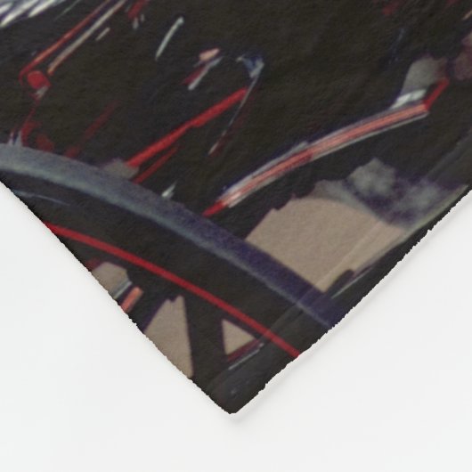 Prince William en Princess Diana over The Mall Fleece Deken (Hoek)