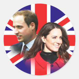 Prince William & Kate Middleton Stickers