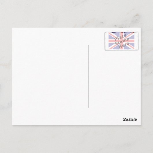 Prince William & Kate Postcard Briefkaart (Achterkant)