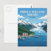 Prince William Sound VS Briefkaart (Voorkant / Achterkant)