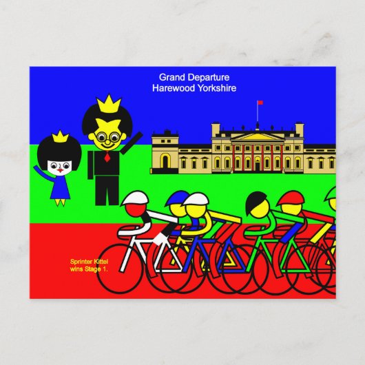 Prince William start Niveau 1 Briefkaart (Voorkant)